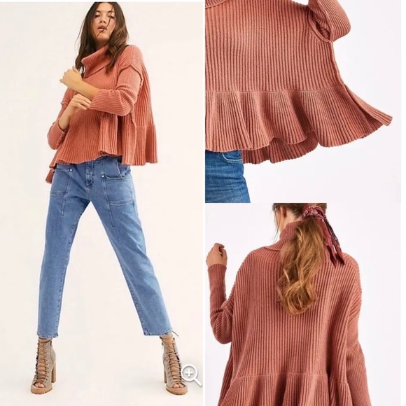 Free People Sweaters - Free People NWT Layer Cake Rose Icing Pullover Sweater Size Small